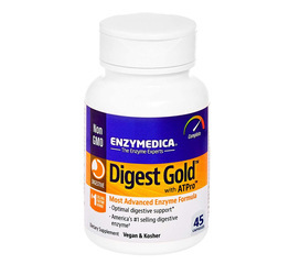 Enzymedica Digest Gold ATPro Digestive Enzymes 45 Capsules (FFP)