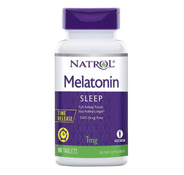 Natrol Melatonin Time Release Tablets Helps You Fall Asleep Faster Stay Asleep Longer Strengthen